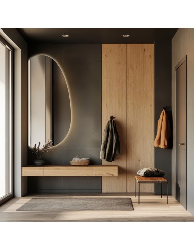 Organicky tvarované zrkadlo s...