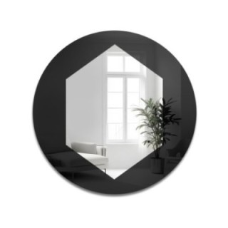 Okrúhle dekoratívne zrkadlo - KRAFT