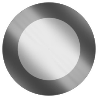Dekoratívne okrúhle zrkadlo v dvoch farbách - ROTAM