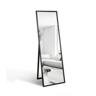 Stojace zrkadlo do šatne v tenkom drevenom ráme - 3005 - farba rámu podľa vášho výberu