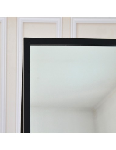 Dvojité stojace zrkadlo v čiernom...