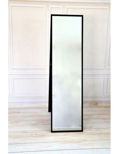 Dvojité stojace zrkadlo v čiernom...