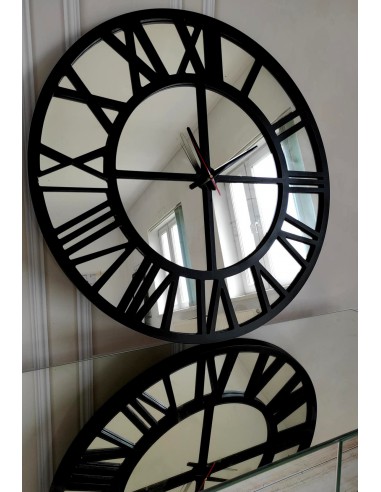 Zrkadlové nástenné hodiny Loft - ORES...