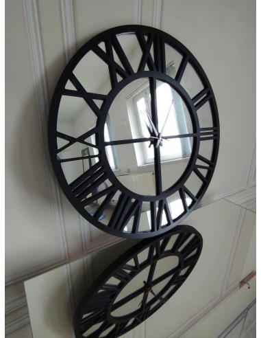 Zrkadlové nástenné hodiny Loft - ORES...