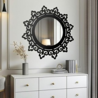 Dekoratívne zrkadlo v ažúrovom ráme LARA