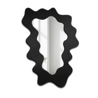 Nepravidelné zrkadlo s MDF rámom - BLOBS MISTY