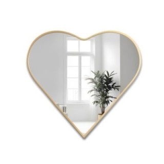 Zrkadlo v ráme MDF - HEART - farba rámu podľa vášho výberu