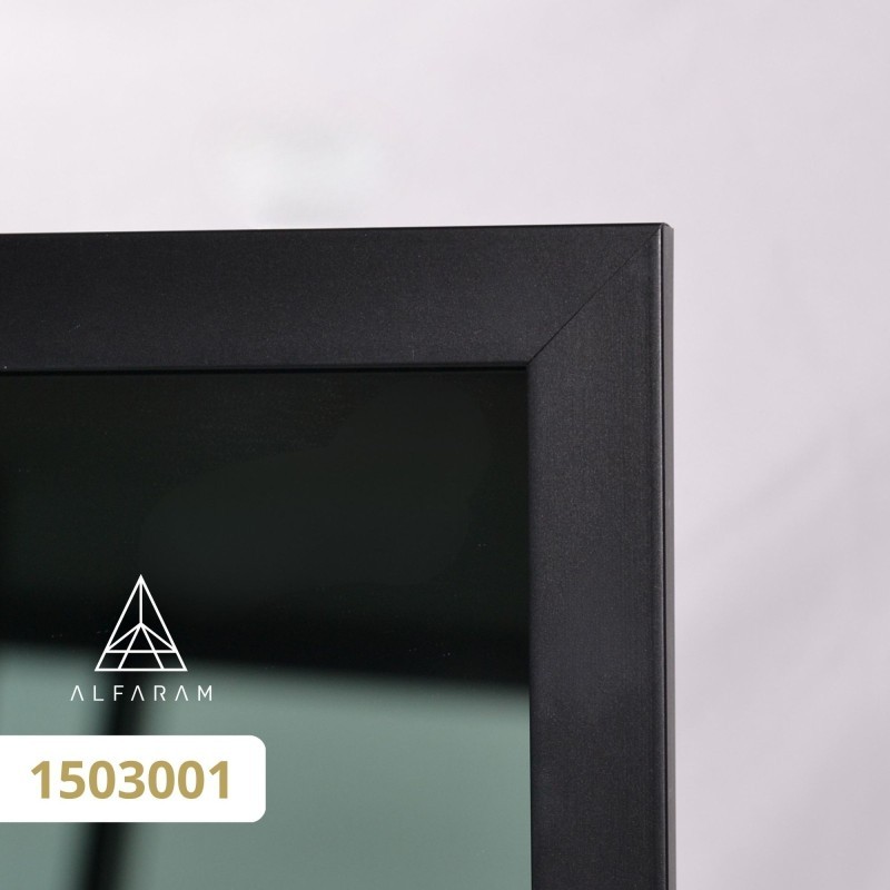 Loftové zrkadlo s priečkami – MARKUS – farba rámu na výber
