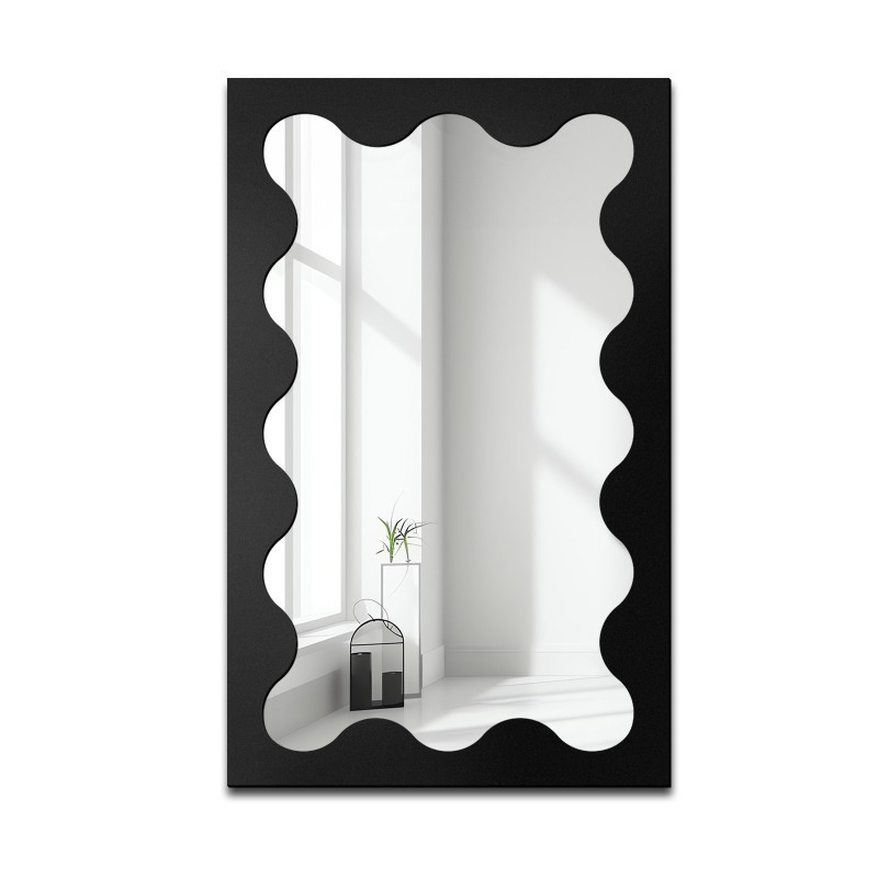 Nepravidelné zrkadlo s MDF rámom - BLOBS PRISM