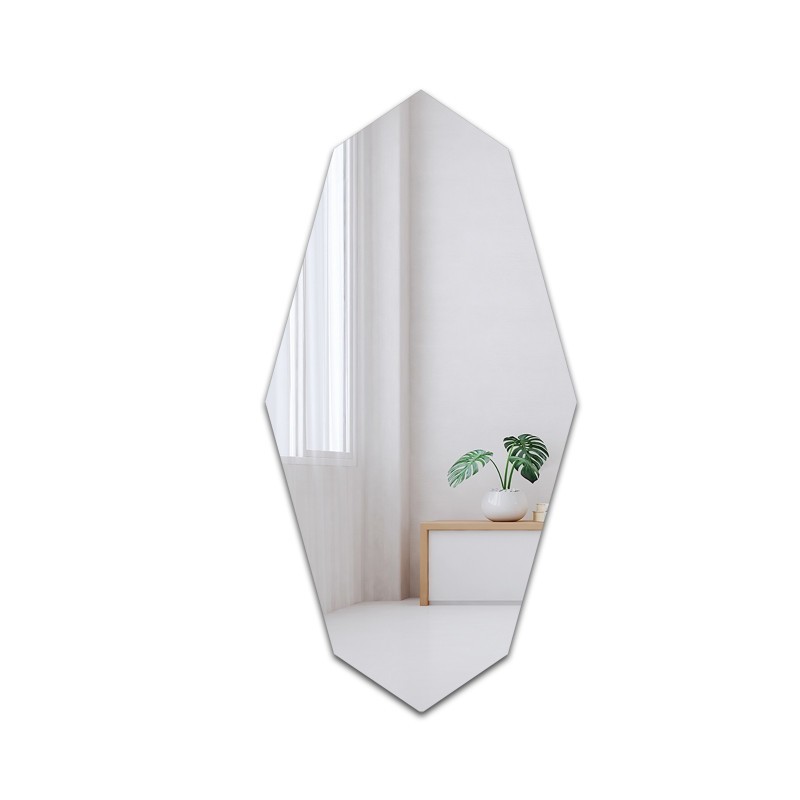 Dekoratívne zrkadlo s ostrým organickým tvarom - RIOLIT