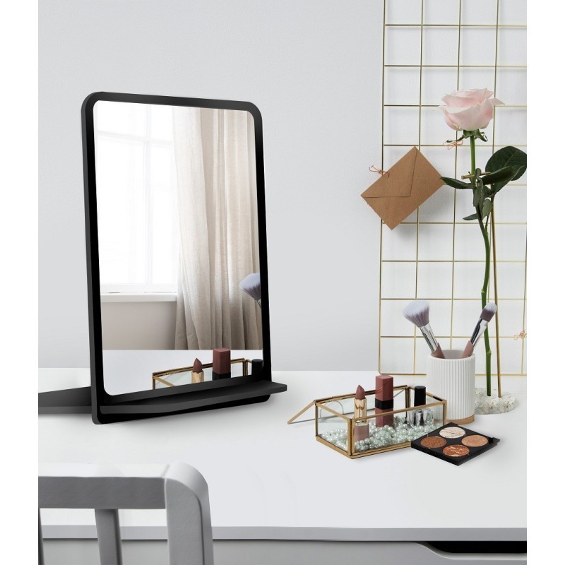 Kozmetické zrkadlo na stojane na make-up - ZUZA