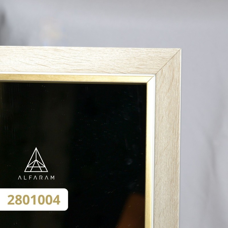 Zrkadlo v jemnom dekoratívnom drevenom ráme - 2801 - farba rámu podľa vášho výberu