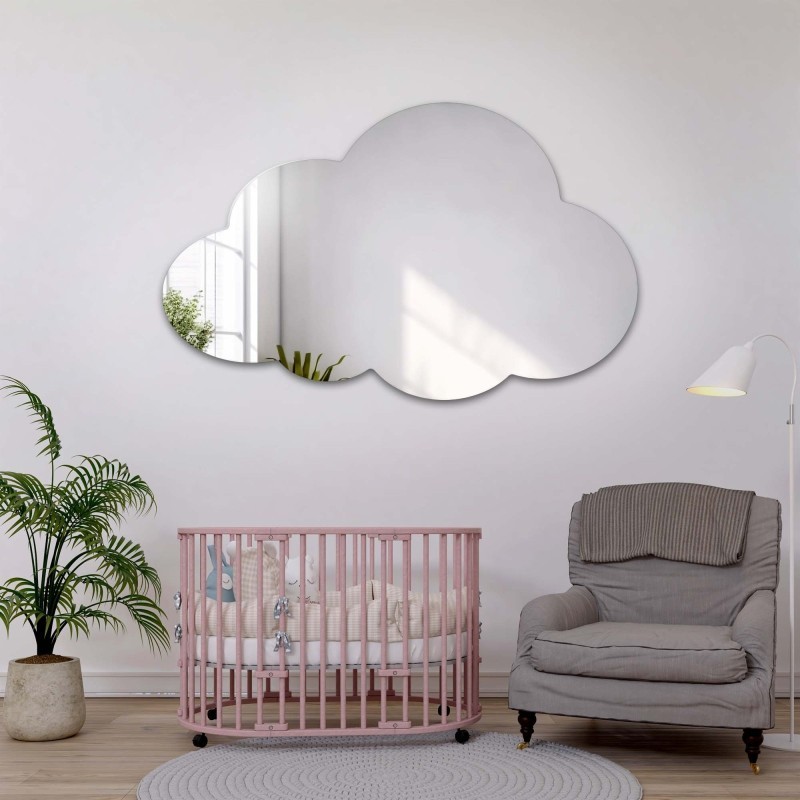 Zrkadlo do detskej izby v tvare obláčika – CLOUD