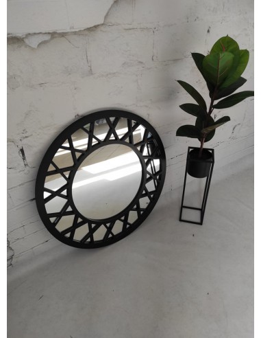 Okrúhle dekoratívne zrkadlo s...