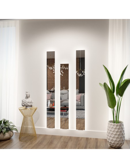 Súprava asymetrických nástenných zrkadiel - ASYM