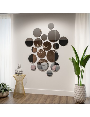 Súprava brúsených okrúhlych zrkadiel... Súprava brúsených okrúhlych zrkadiel...