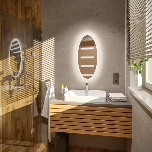 Kúpeľňové zrkadlo s... 2