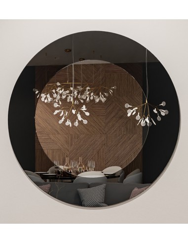 Dekoratívne okrúhle zrkadlo v dvoch... Dekoratívne okrúhle zrkadlo v dvoch...