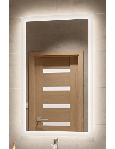 Obdĺžnikové zrkadlo s osvetlením - MOIRA LED