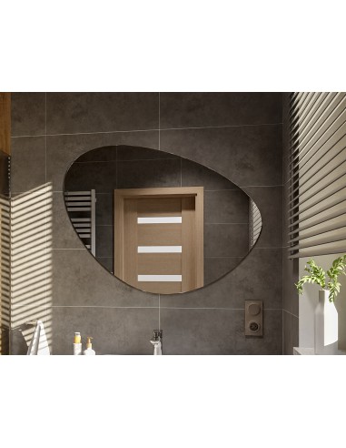 Kúpeľňové zrkadlo s nepravidelným...