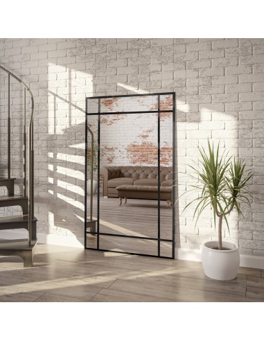 Loftové zrkadlo s priečkami – DEMETER...