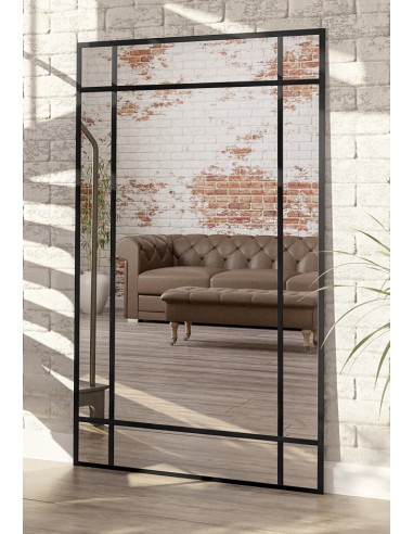 Loftové zrkadlo s priečkami – DEMETER...