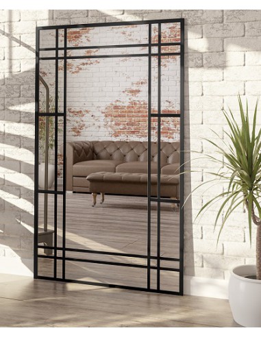 Loftové zrkadlo s priečkami – LINDON... Loftové zrkadlo s priečkami – LINDON...