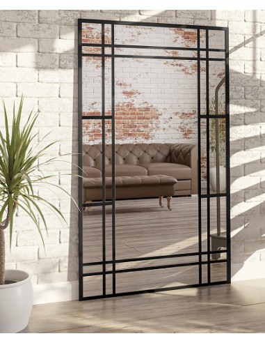 Loftové zrkadlo s priečkami – LINDON... Loftové zrkadlo s priečkami – LINDON...