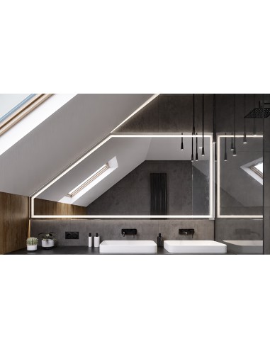 Pieskované zrkadlo na podkrovie - NA... Pieskované zrkadlo na podkrovie - NA...