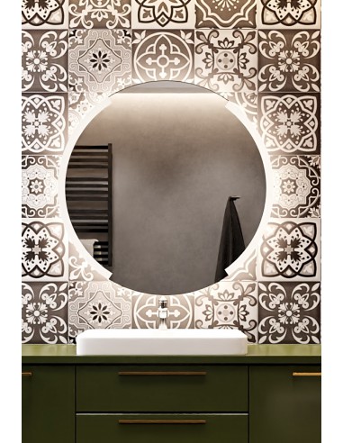 Kúpeľňové zrkadlo s osvetlením ELIF... Kúpeľňové zrkadlo s osvetlením ELIF...