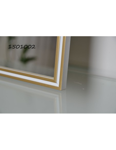 Zrkadlo v jemnom dekoratívnom drevenom ráme 1501 - farba rámu podľa vášho výberu