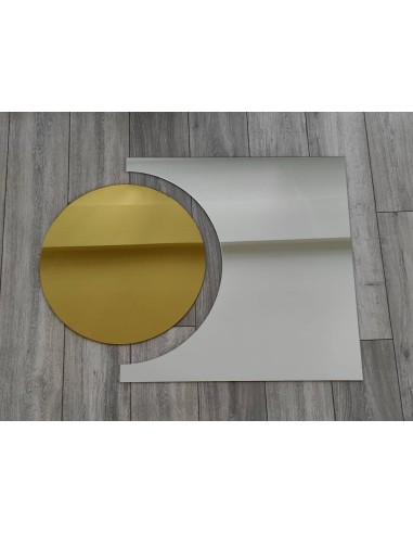 Súprava kúpeľňových zrkadiel kruh a...