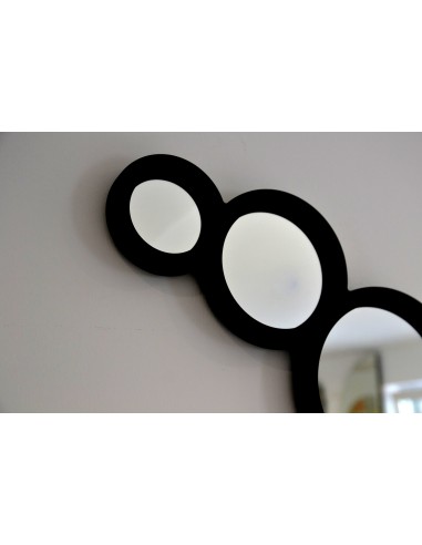 Dekoratívne zrkadlo 5 koliesok v ráme...