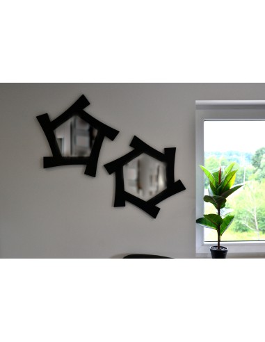 Súprava dekoratívnych zrkadiel v MDF... Súprava dekoratívnych zrkadiel v MDF...