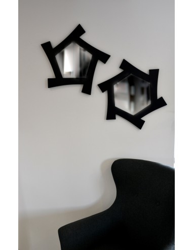 Súprava dekoratívnych zrkadiel v MDF... Súprava dekoratívnych zrkadiel v MDF...