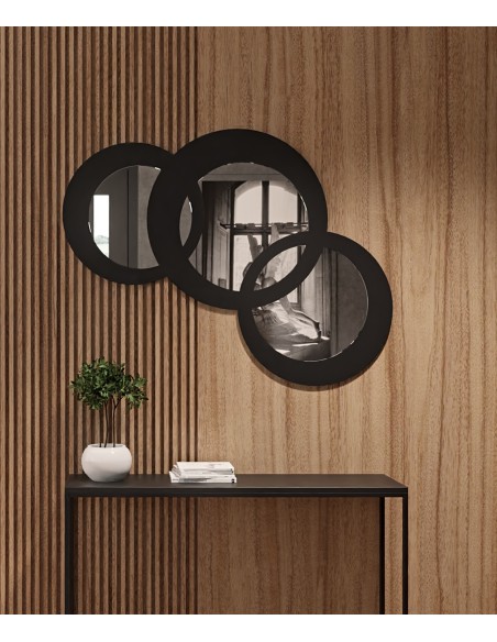 Dekoratívne zrkadlo v mdf ráme - EWELA - farba rámu podľa vášho výberu