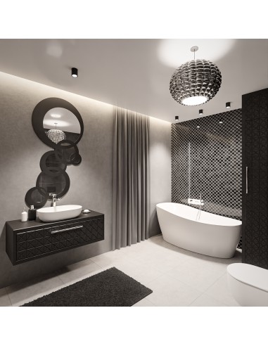 Dekoratívne zrkadlo v mdf ráme - MILO... Dekoratívne zrkadlo v mdf ráme - MILO...