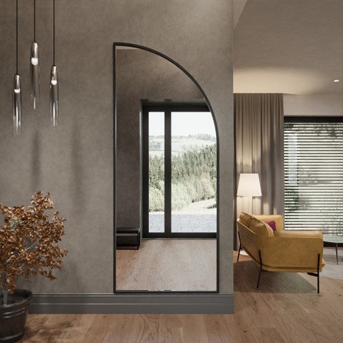 Zrkadlo v matnom čiernom... 2