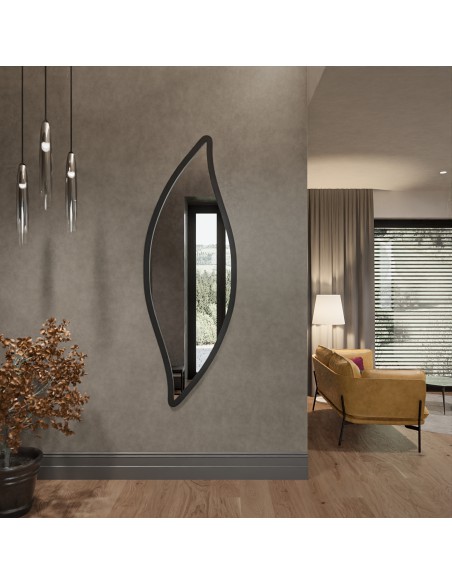 Dekoratívne zrkadlo v mdf ráme - ERIKA - farba rámu podľa vášho výberu