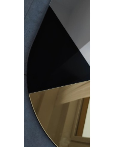 Exkluzívne oválne dekoratívne zrkadlo...