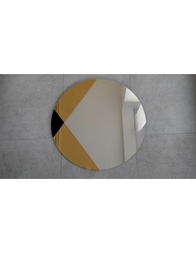 Okrúhle dekoratívne zrkadlo s...