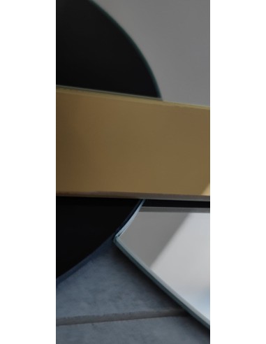 Súprava dekoratívnych zrkadiel zlatý...