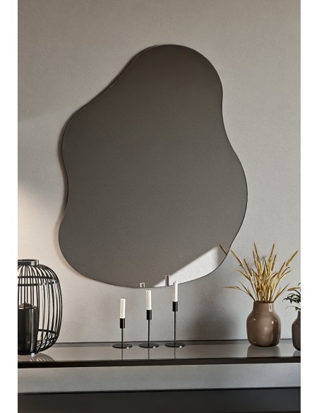 Dekoratívne zrkadlo s organickým tvarom - STONE