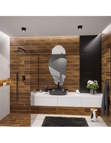 Dekoratívne zrkadlo s organickým...