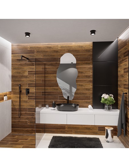 Dekoratívne zrkadlo s organickým tvarom - LOLIT