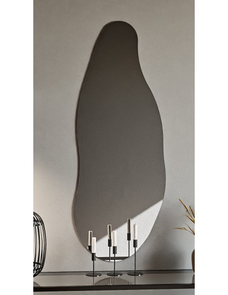 Dekoratívne zrkadlo s organickým tvarom - BARYT