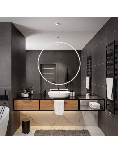 Kúpeľňové zrkadlo s osvetlením - HUGO...
