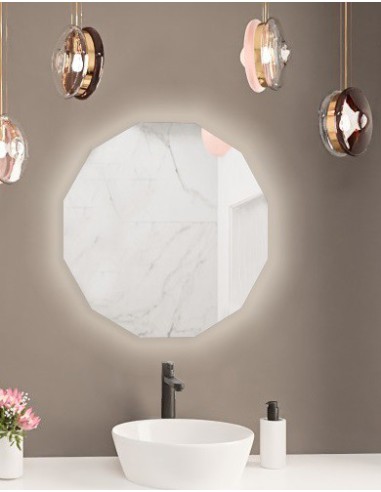 Viacúhlové kúpeľňové zrkadlo s...