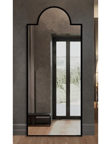 Dekoratívne polooválne zrkadlo v...