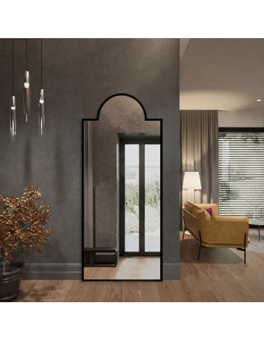 Dekoratívne polooválne zrkadlo v...